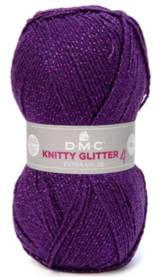 Laine knitty 4 glitter dmc extra value