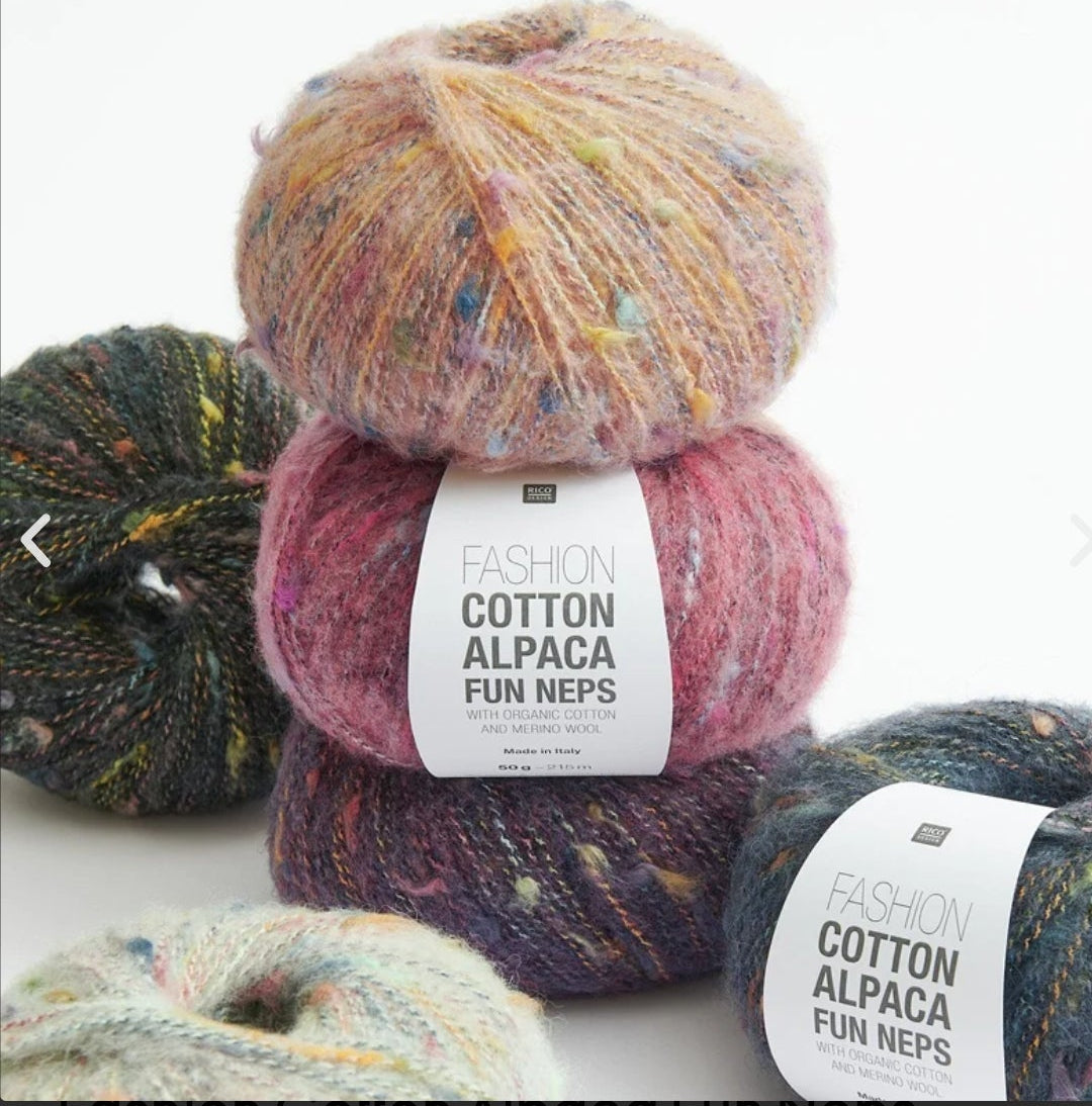 Rico Fashon Cotton Alpaca Fun Neps