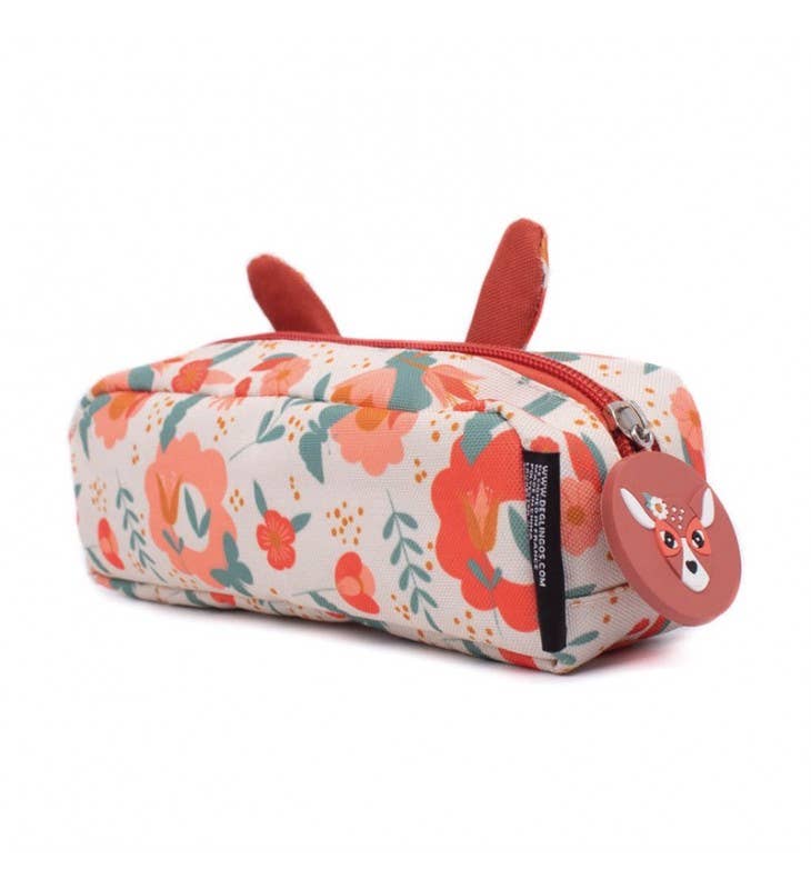 1 trousse zippée pour visage animal Melimelos le cerf