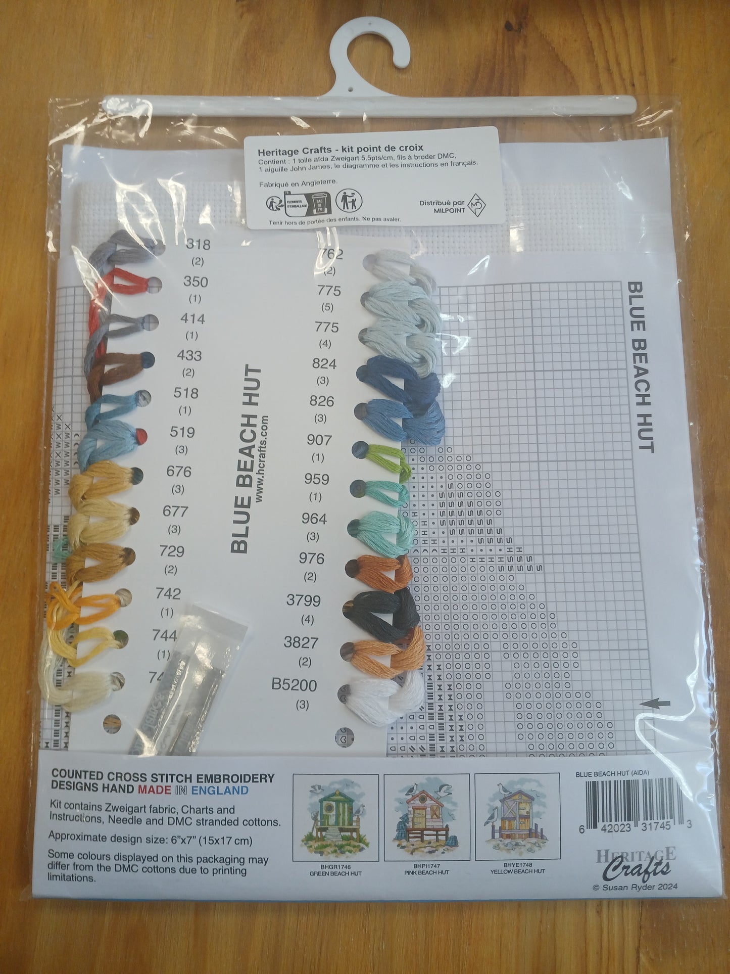 Kit point de croix DMC