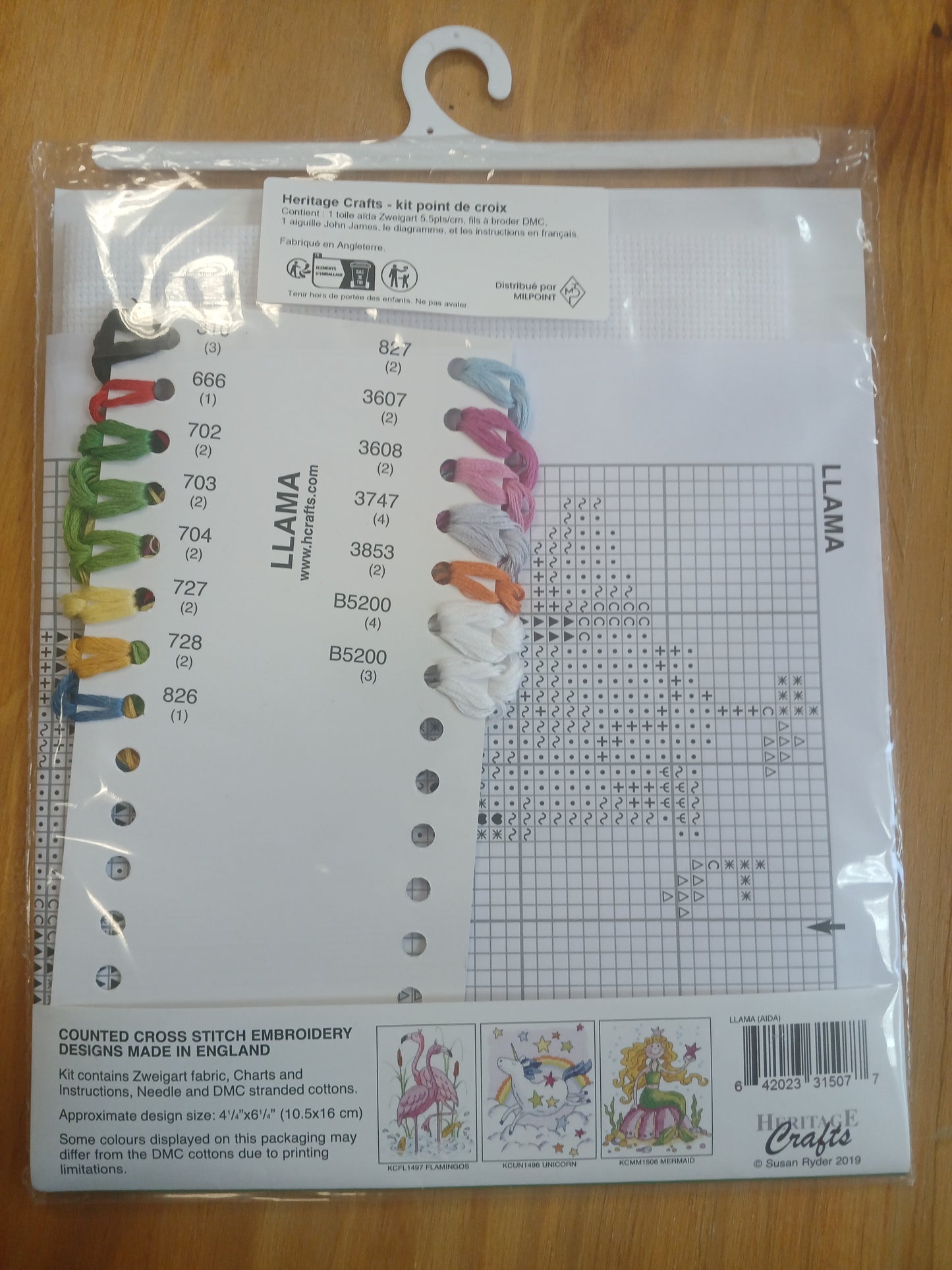 Kit point de croix DMC