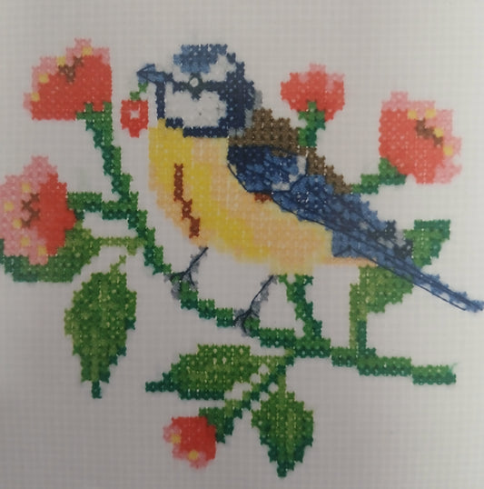 Kit point de croix oiseau