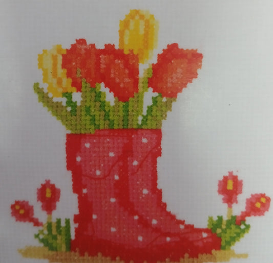 Kit Point de croix bottes