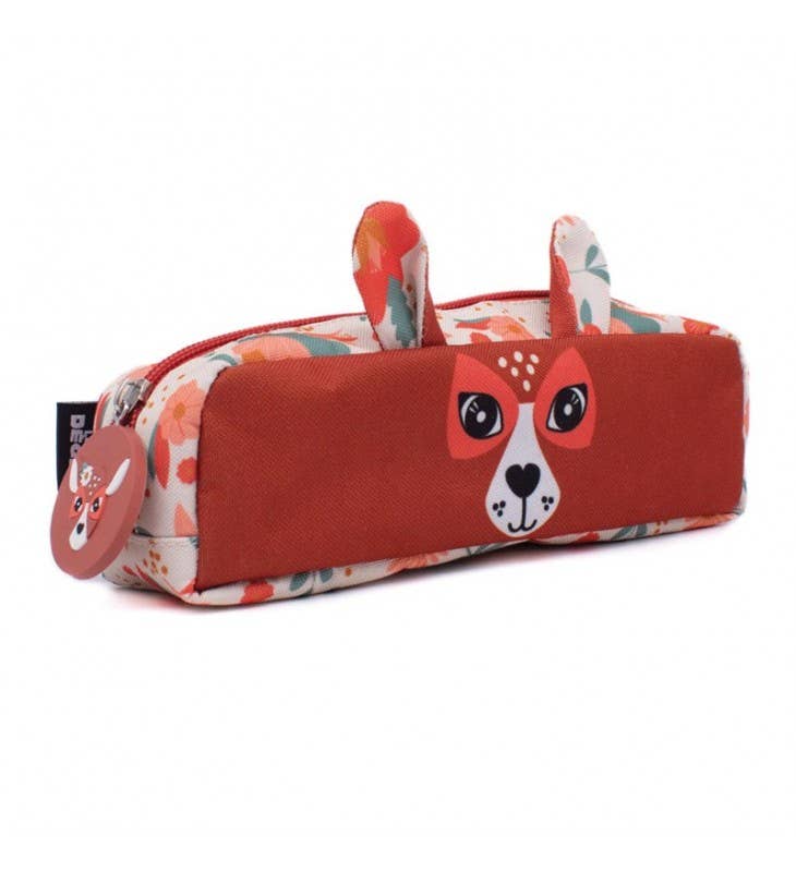 1 trousse zippée pour visage animal Melimelos le cerf