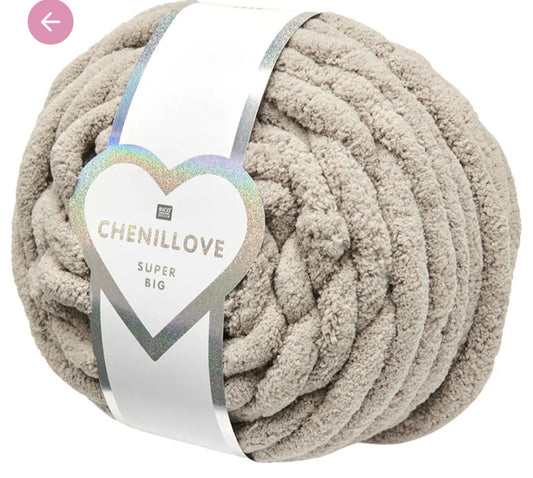 Rico chenillove super Big Ecru