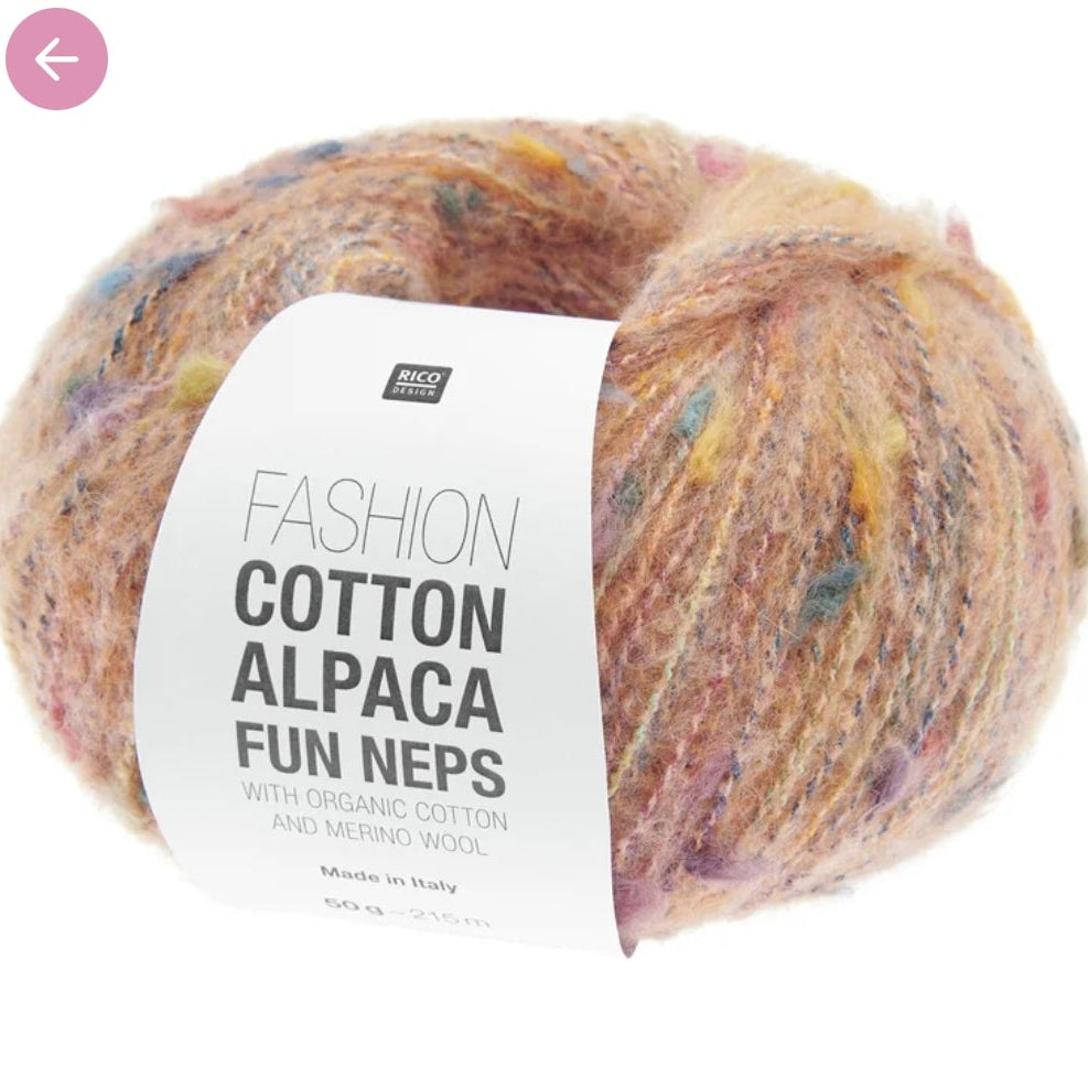 Rico Fashion Coton Alpaca Fun Neps Nature 02