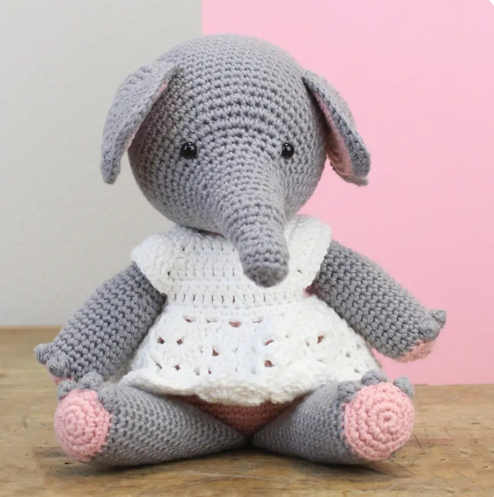 Kit de crochet - Olga l'éléphant