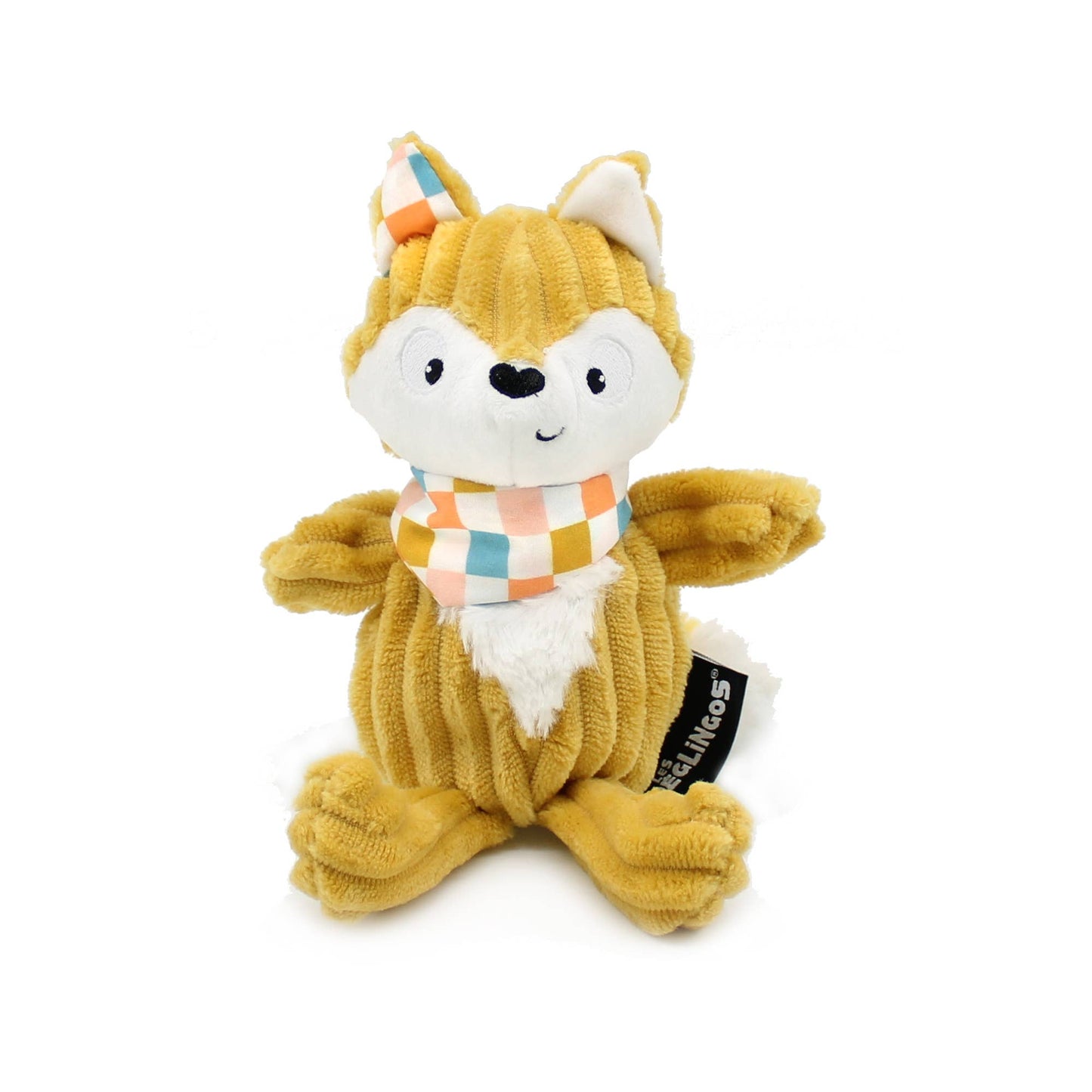 Les Déglingos Small Simply Peluche Cyranos le Renard avec boîte cadeau