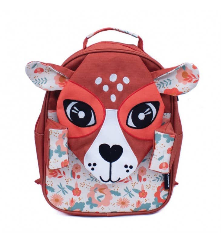 Sac à dos enfant petit modèle Les Déglingos Melimelos le Cerf - 32 cm