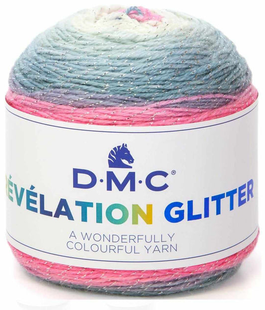 Laine révélation glitter dmc 500